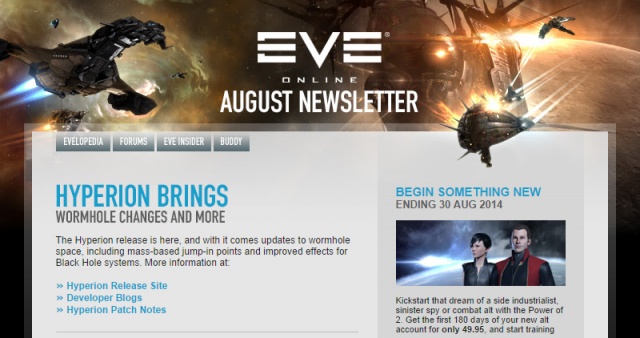 EVE Online: MMO by default