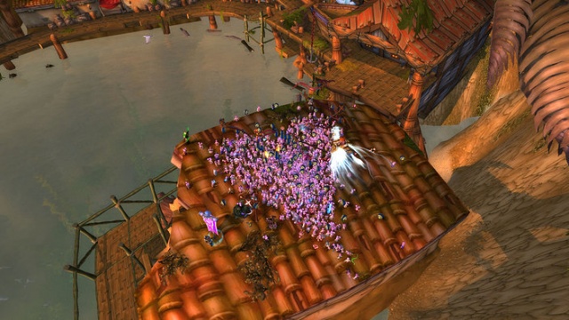 World of Warcraft: Блог им. Jmur: Зеленый орк врывается в Дренор.
