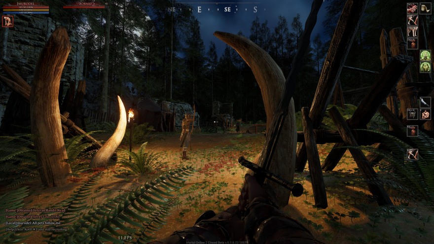 Mortal Online 2: Ночной налёт на бандитский лагерь