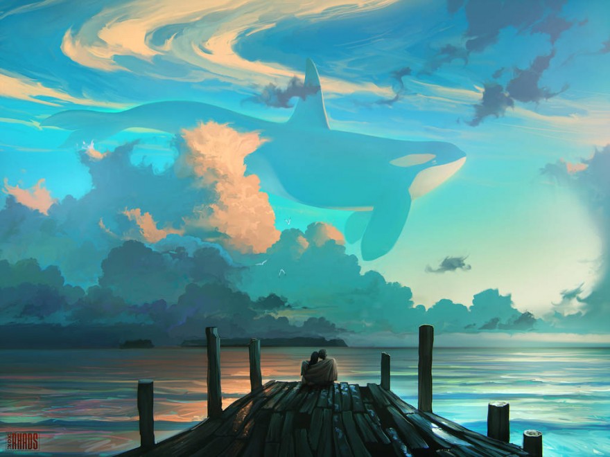 Истории Worlds Adrift: брюхо небесного китёнка