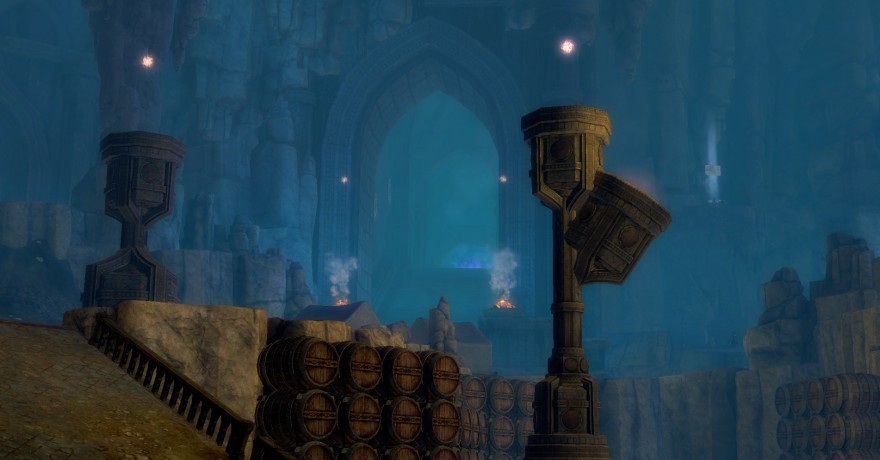 Guild Wars 2: Подземные испытания и тихий водопад