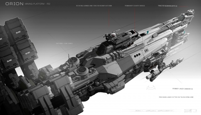 Обновленный концепт корабля Orion (полноразмерное изображение по клику)